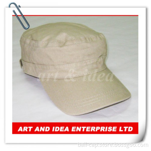 Short Brim Military Style Cap
